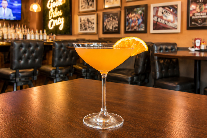 Velvet Orange Martini