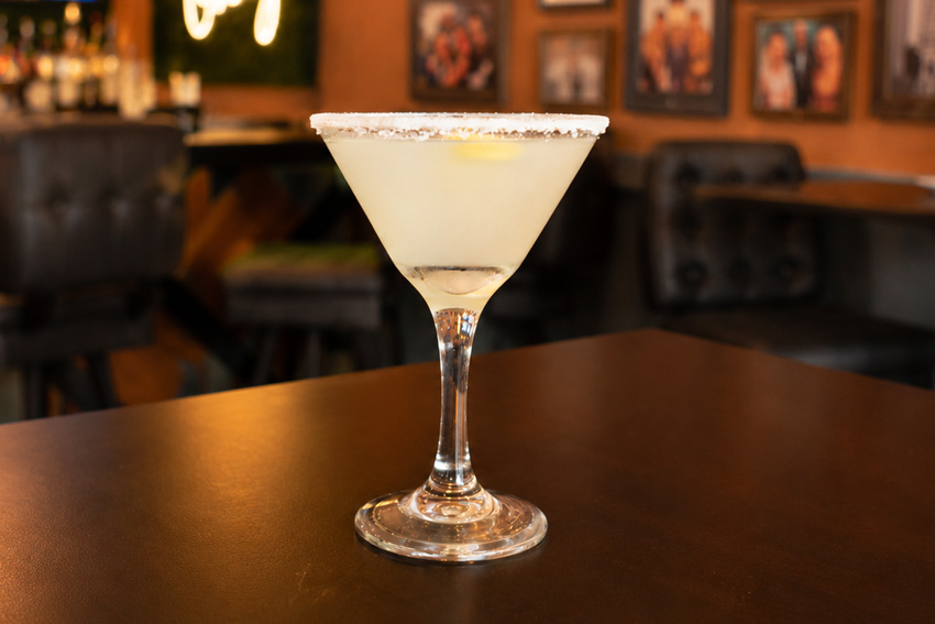 Lemon drop martini