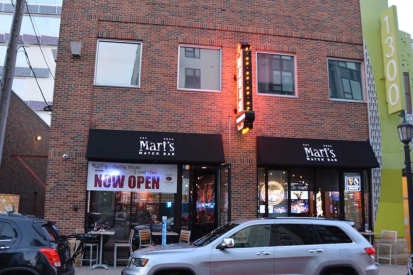 Maris Watch Bar exterior