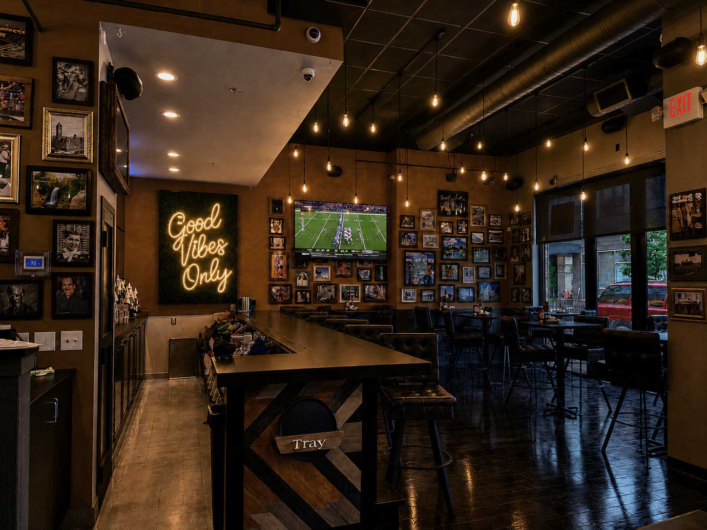The bar at Maris Watch Bar, Uptown Minneapolis
