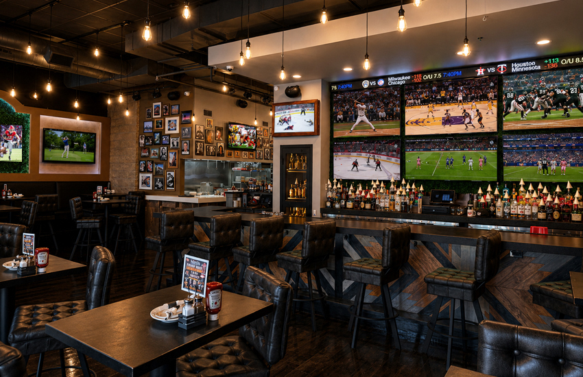 Main bar seating