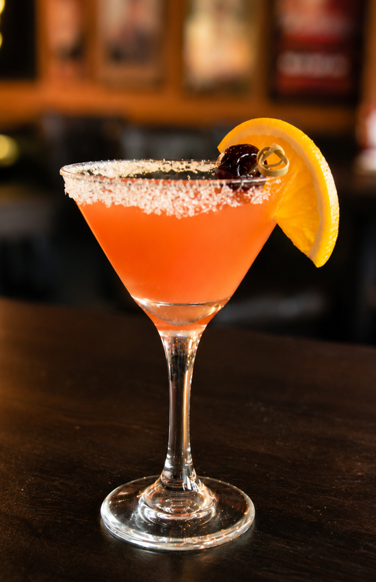 Passion fruit martini
