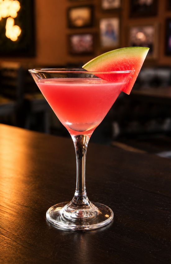 Watermelon martini
